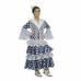 Costume per Adulti My Other Me Solea Ballerina di Flamenco Azzurro