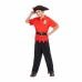 Costume per Bambini My Other Me Pirata Rosso (4 Pezzi)