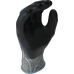 Gants de travail JUBA K-Rock Latex Anti-coupure Noir Fibre