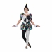 Costume per Adulti My Other Me Arlecchino Bianco Nero (6 Pezzi)