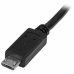 Cable Micro USB Startech USBUBEXT50CM         Negro