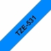 Gelamineerde Tape voor Labelmakers Brother Tape TZE531 Blauw 12 mm