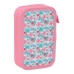 Astuccio Scuola Safta Flores 12,5 x 19,5 x 4 cm