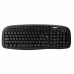 Teclado Nilox NXKBE000001 Preto Qwerty espanhol QWERTY