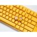 Juhtmevaba Klaviatuur Ducky DKON2108ST-PUSPDYDYYYC1 Kollane Mustvalge QWERTY