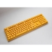 Clavier sans fil Ducky DKON2108ST-PUSPDYDYYYC1 Jaune Monochrome QWERTY