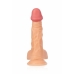 Realistyczne dildo Captain Red 23 cm