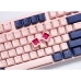 Draadloos toetsenbord Ducky DKON2108-PUSPDFUPBBC1 Roze Monochrome QWERTY