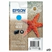 Оригиална касета за мастило Epson XP-2100, 3100, 4100 / WF-2830DWF, 2850DW - Nº 603 Синьо-зелен (10 броя)