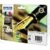 Originele inkt cartridge Epson DURABRITE ULTRA INK - Nº16XL Zwart/Cyaan/Magenta/Geel (8 Stuks)