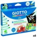 Set Viltstiften Giotto Multicolour 6 Onderdelen (6 Stuks)