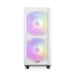 ATX Semi-tower Box Modecom AMIRANI ARGB White Multicolour