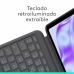 Pouzdro na tablet Logitech iPad Pro 2024 Černý Španělská Qwerty QWERTY