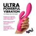 Vibrador Dupla Estimulação XR Cor de Rosa Silicone