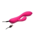 Dubbele Stimulatie Vibrator XR Roze Siliconen