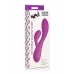 Vibrador Dupla Estimulação XR Roxo Silicone