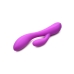 Vibrador Doble Estimulación XR Morado Silicona