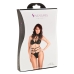 Conjunto de Lingerie S Pleasures Preto (Tamanho único)