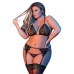 Conjunto de Lingerie Exposed Preto (L/XL)