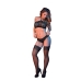 Conjunto de Lingerie Exposed Preto (L/XL)