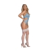 Conjunto de Lingerie Exposed Azul 2 Peças (S/M)