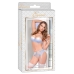 Conjunto de Lingerie Exposed Azul Creme (S/M)