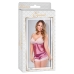 Conjunto de Lingerie Exposed Cor de Rosa Creme (S/M)