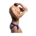 Tanga Mob Eroticwear Blau S