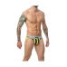 Tanga Mob Eroticwear Amarelo Preto S