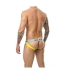 Tanga Mob Eroticwear Amarelo Preto S