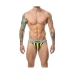 Tanga Mob Eroticwear Amarelo Preto S