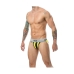 Tanga Mob Eroticwear Amarelo Preto S