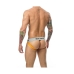 Tanga Mob Eroticwear Schwarz Orange XL