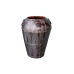 Vase Romimex Svart Metall 51 x 73 x 51 cm