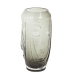 Vaso Romimex Cinzento Vidro Face 9 x 25 x 9 cm