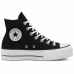 Casual Damessneakers Converse All Star Platform High Top Zwart