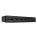 USB Hub LINDY 43228 Svart