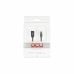 Kabel USB do micro USB DCU 30401295 Szary 1 m