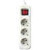 3-voudige Stekkerdoos met Schakelaar Silver Electronics 9637 3680W (3 m)