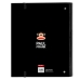 Carpeta de anillas Paul Frank Campers Negro (27 x 32 x 3.5 cm)