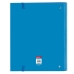 Raccoglitore ad anelli Safta Azul Azzurro (27 x 32 x 3.5 cm)