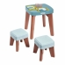 Table avec 2 chaises Ecoiffier Plastique Multicouleur (13 Pièces)