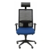 Office Chair with Headrest Horna  P&C BALI200 Navy Blue