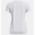 Dames-T-Shirt met Korte Mouwen Under Armour Graphic Wit