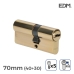 Cilindro EDM 85169 r15 Dourado Latão Leva comprida Europeu