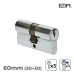 Cilinder EDM r15 Evropski Dolga camlock Srebrna nikelj (60 mm)