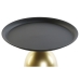 Mesa auxiliar DKD Home Decor Negro Dorado Metal 50 x 50 x 43,5 cm