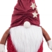 Adorno Navideño Blanco Rojo Arena Tejido Papá Noel 35 cm