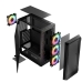 ATX Semi-tower Box Logic PORTOS ARGB White Black