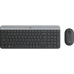 Billentyűzet és Egér Logitech 920-009198 Fekete Acél Spanyol Qwerty QWERTY